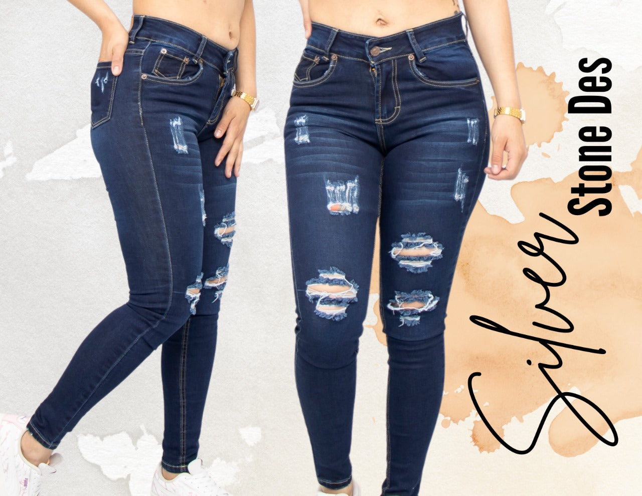 Silver destroyed stone