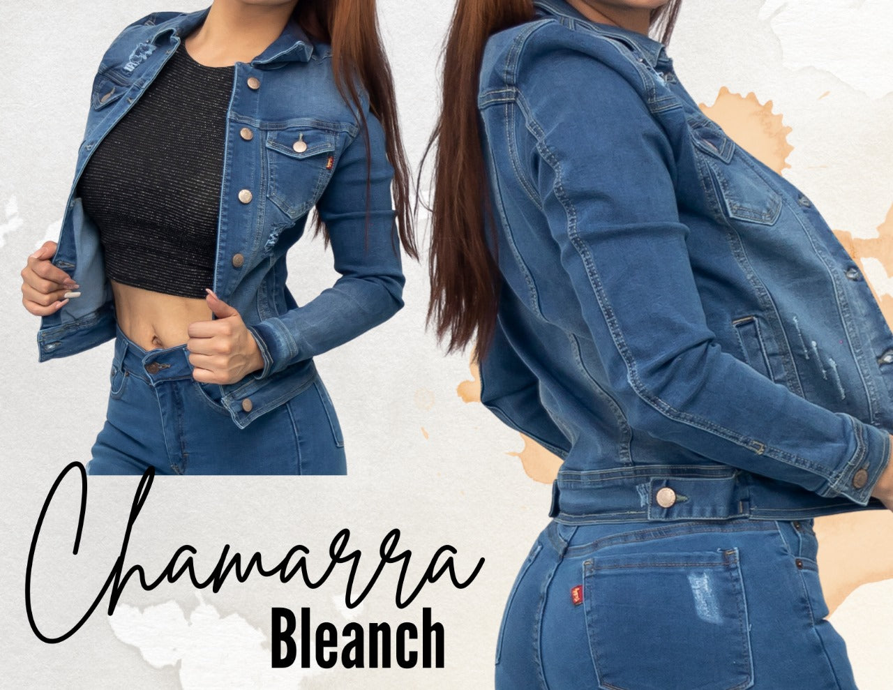 Chamarra bleanch