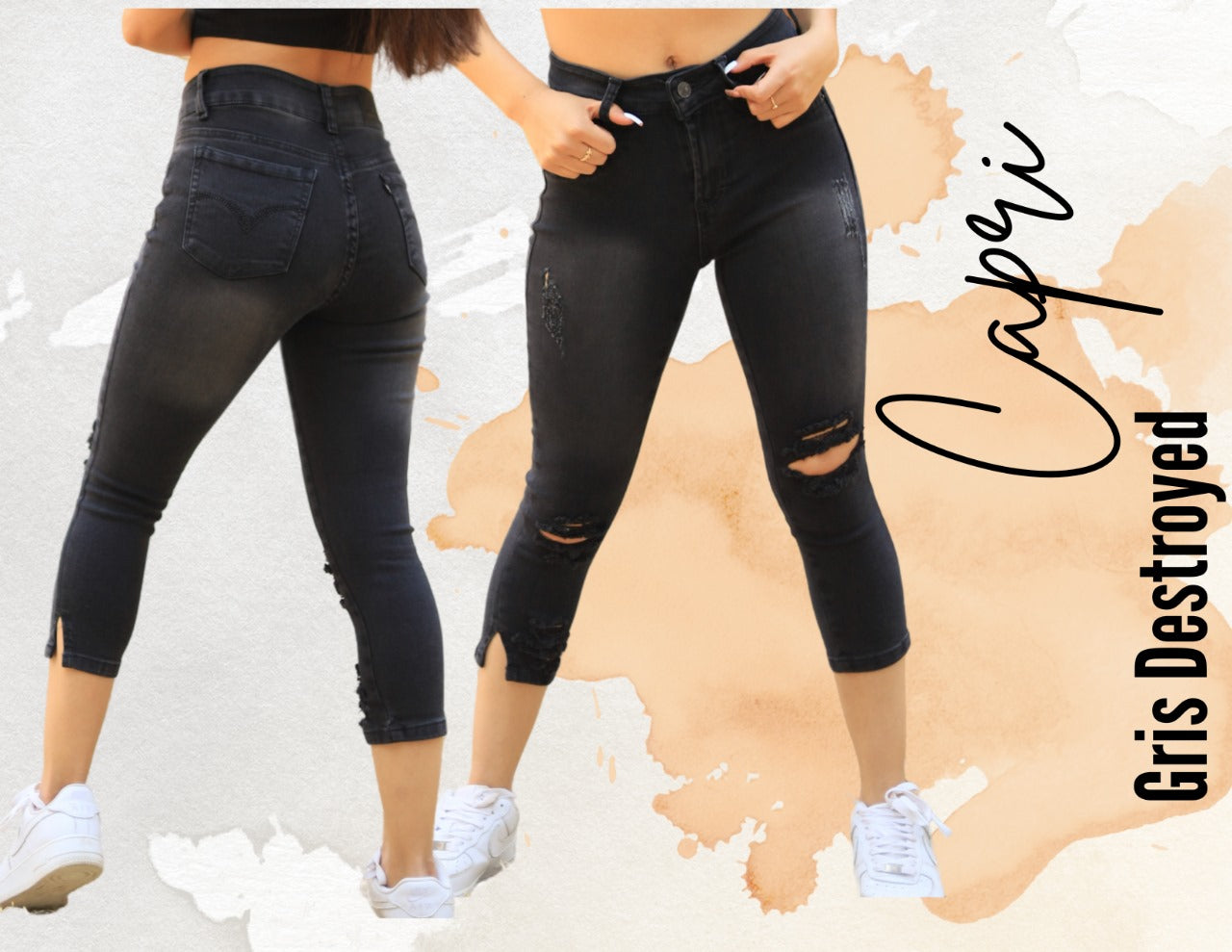 Capri gris destroyed