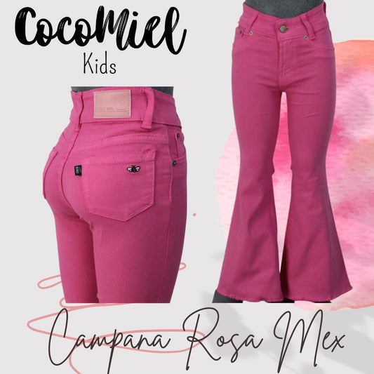 Niña campana rosa mex